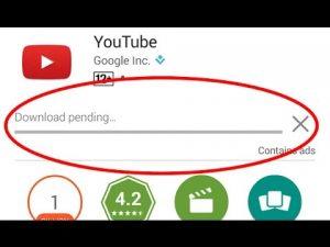 How to fix google play store downloading error