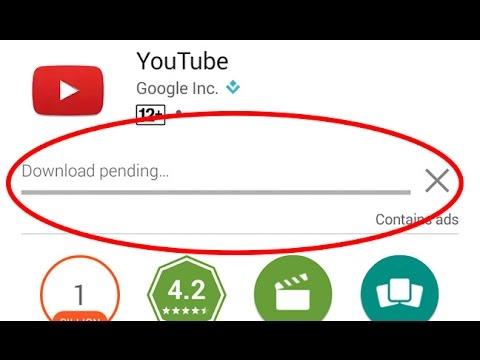 How to fix google play store downloading error