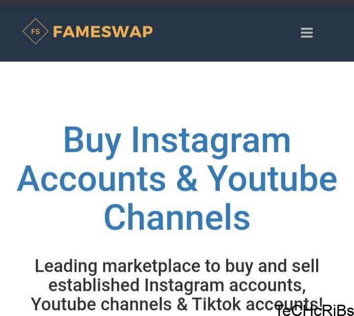 Fameswap - Make Money Selling Instagram Accounts Online