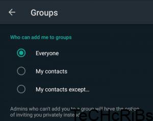 How to Stop Users From Adding You to WhatsApp Groups