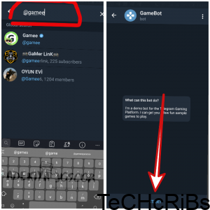 play games on telegram