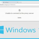 fix windows 10 proxy error