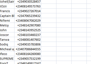 How to Add Plus Sign Before Numbers in Excel