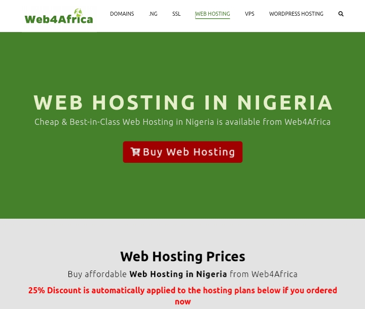 Web4Africa's Affiliate Program