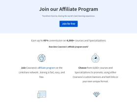 Coursera.org affiliate program