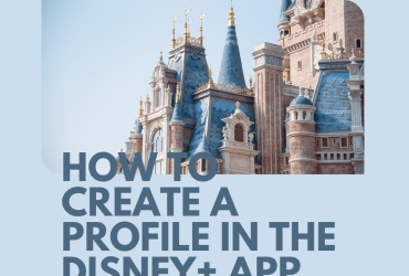 Create a Profile in the Disney+ App