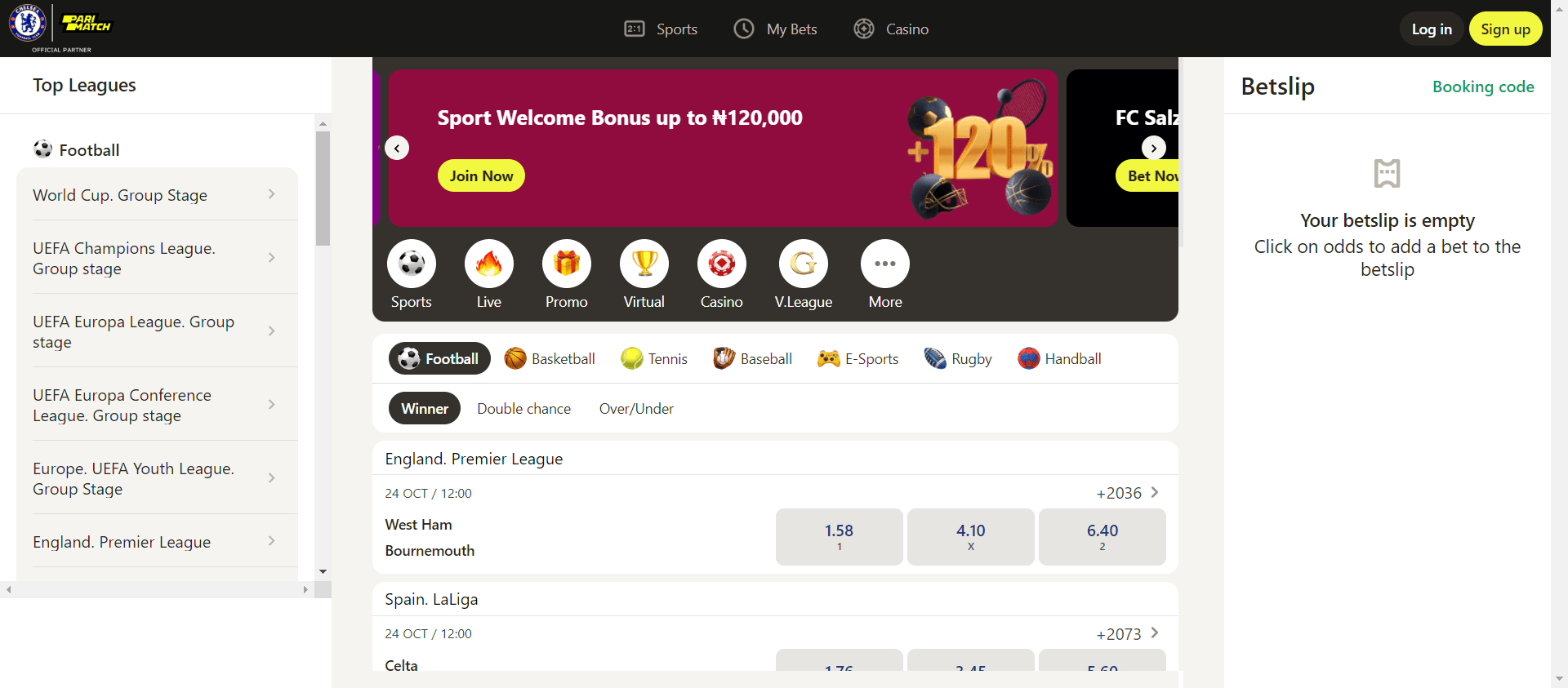 The best betting sites in Nigeria
