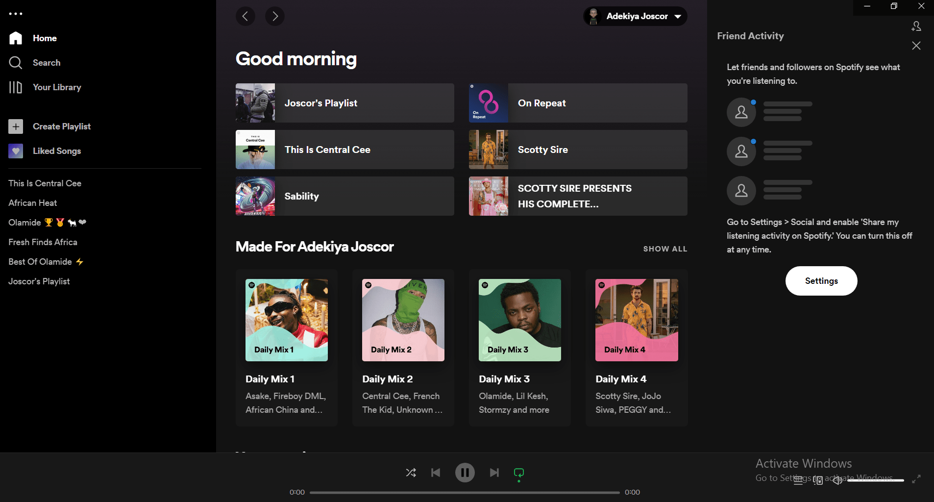 Select Multiple Songs on Spotify Web Player