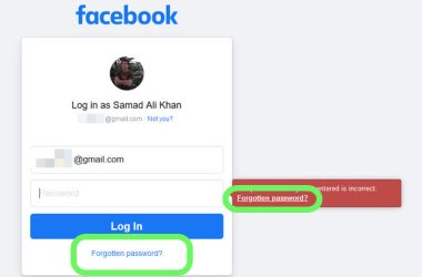 i can't remember my facebook password - How to fix