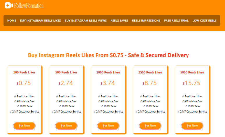 Sites to Buy Instagram Reels Likes