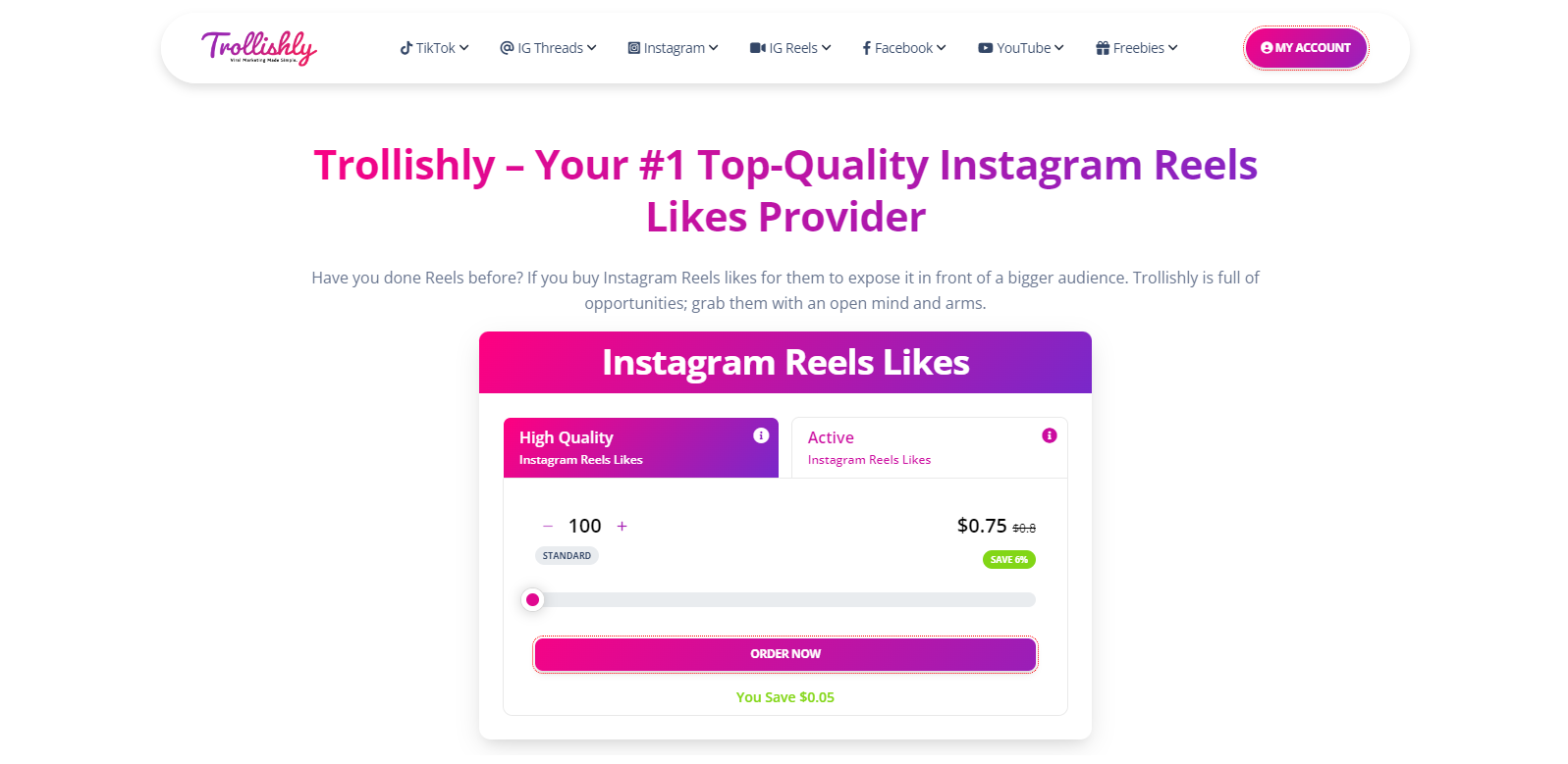 Sites to Buy Instagram Reels Likes